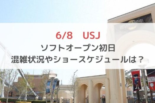 画像あり ユニバ再開初日 6 8 の混雑状況やショーの様子やスケジュールは マリエのドラマ映画エンタメ通信